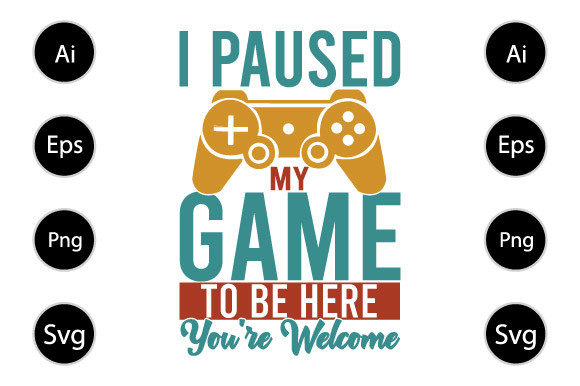 I Paused My Game, Funny Gaming T-Shirt: A Humorous and Versatile Addition to Your Gear