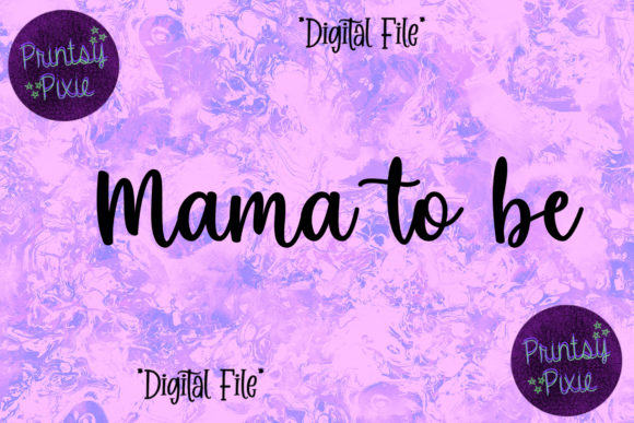 Mama to Be Pregnancy Announcement: A Creative and Versatile Way to Share Your Joy
