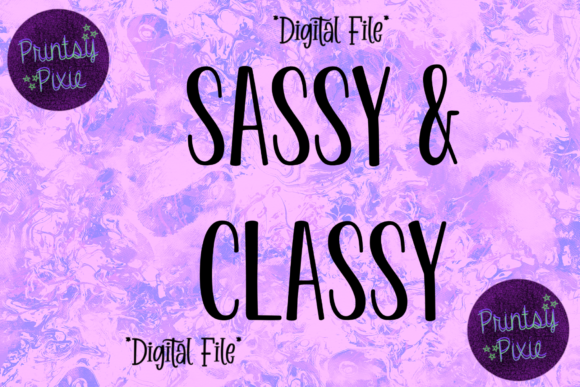 Sassy and Classy: Elevate Your Design Projects with Versatile and High-Quality Files