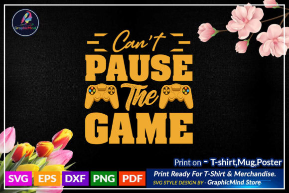 Unlock Your Creativity with Gaming Trendy SVG T-shirt Design
