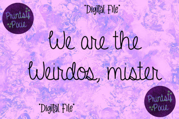 We Are the Weirdos, Mister: The Craft and Its Design Files